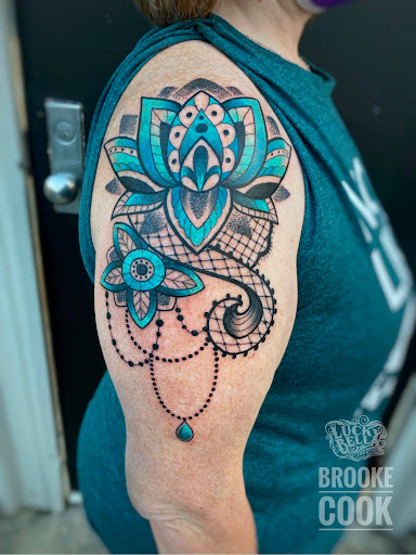 Explore tattoo cover up ideas for forearm, creative tattoo ideas in Maumelle, available at Lucky Bella Tattoos
