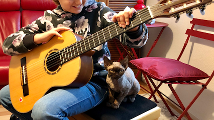 Cours De Guitare, Pour 'Enfants' De 5 À 55 Ans, Marie-Christine Voirol, Professeur De Guitare