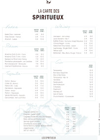 1647 à La Clusaz menu