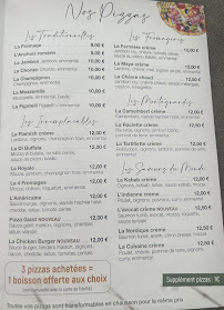 Carte du Loucapizzas by LNA à Peynier