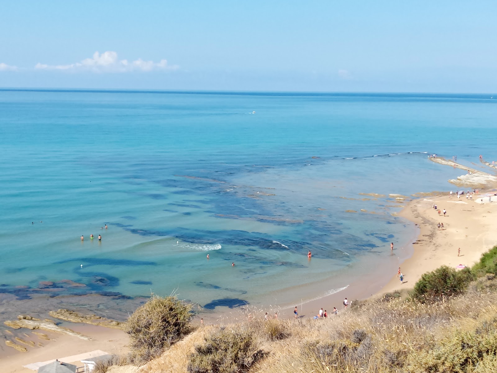 Foto van Spiaggia Scala dei Turchi voorzieningenruimte