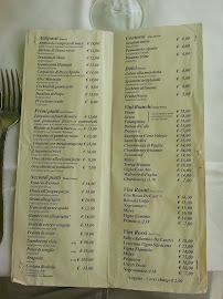 Da Sergio à Otranto carte