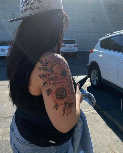 Explore rip mother tattoo ideas, creative tattoo ideas in Salt Lake City, available at Koi Dragon Tattoos