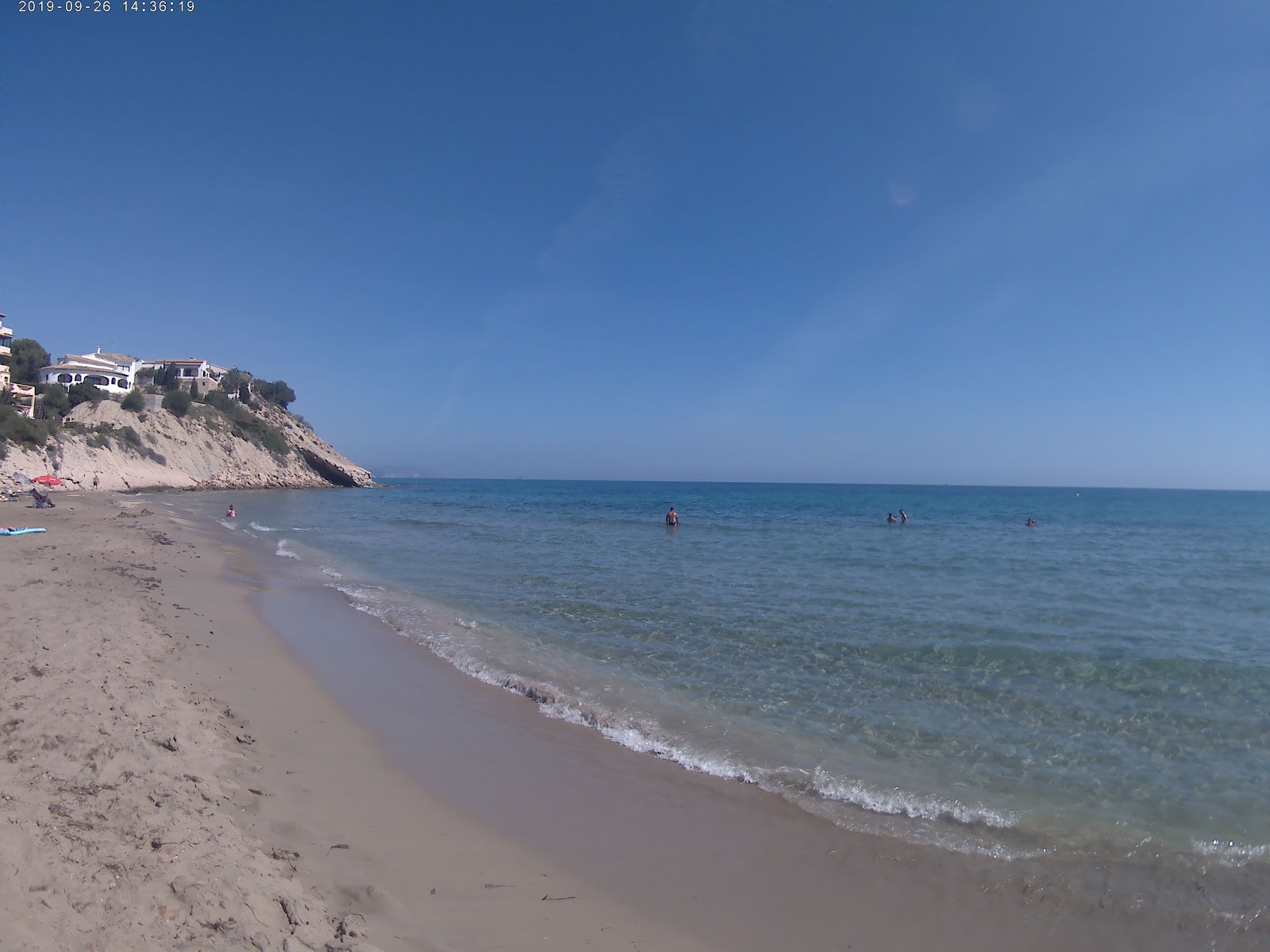 Photo of Cala lanuza and the settlement