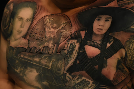 Explore stitch tattoos ideas, creative tattoo ideas in Los Angeles, available at Reservoir Tattoo Studio