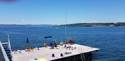 Zdjęcie Plaża Seebad Rapperswil z prosta linia brzegowa