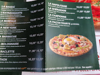 Carte du LE KIOSQUE A PIZZAS à Charny-Orée-de-Puisaye