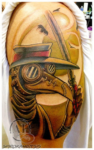 Explore cool back tattoo ideas, creative tattoo ideas in Katy, available at Artistic Impressions Tattoo Studio