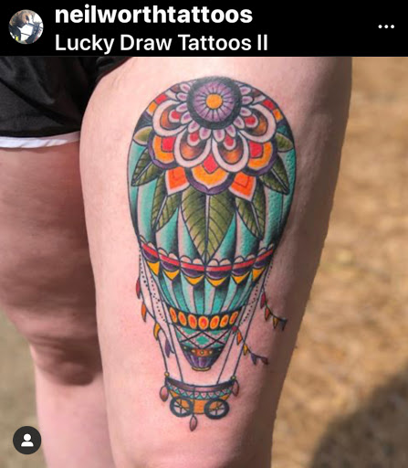 Explore montana tattoo ideas, creative tattoo ideas in Dallas, available at Lucky Draw Tattoo II