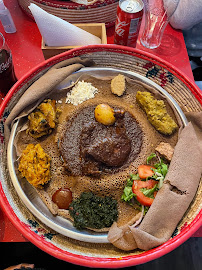 Injera du Restaurant éthiopien Le Royaume de Saba à Angers - n°17