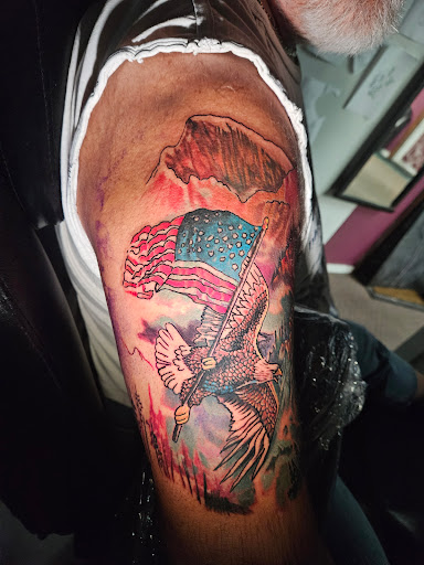 Explore baker tattoo ideas, creative tattoo ideas in Angola, available at Hoodlum Ink