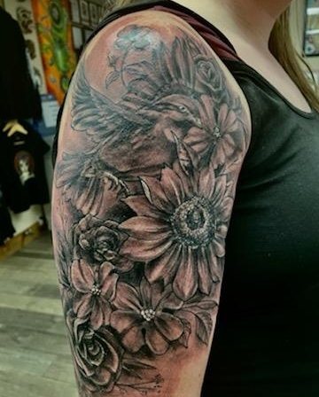Explore california state tattoo ideas, creative tattoo ideas in Coeur D Alene, available at Inkworld Tattoo