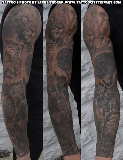Explore mexican aztec tattoo ideas, creative tattoo ideas in Lockport, available at Tattoo City by Larry Brogan