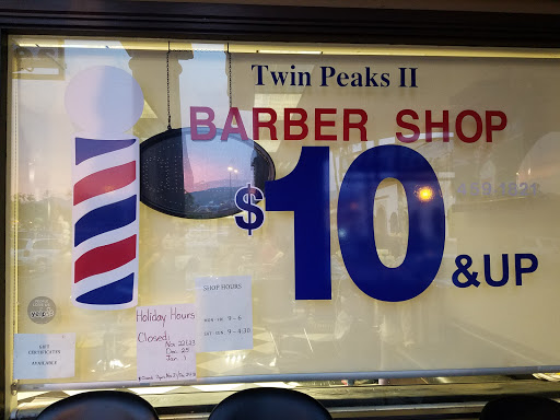 Barber Shop «Twin Peaks II Barber Shop», reviews and photos, 31441 Santa Margarita Pkwy D, Rancho Santa Margarita, CA 92688, USA