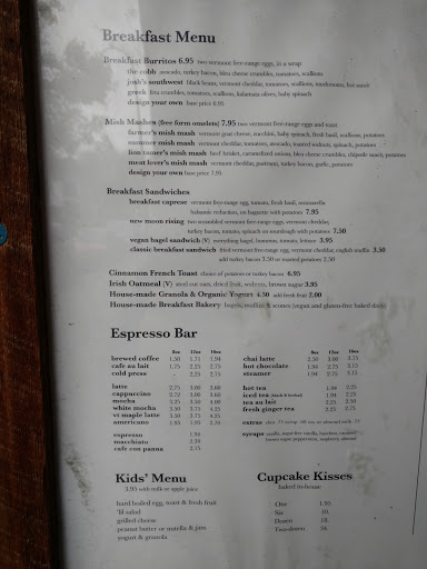 Cafe «New Moon Cafe», reviews and photos, 150 Cherry St, Burlington, VT 05401, USA