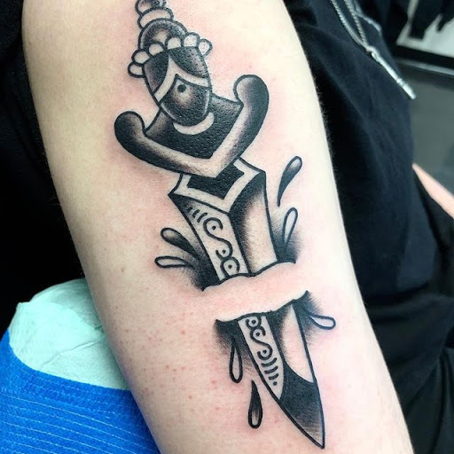 Explore tattoo pattern tom and jerry hood tattoos ideas, creative tattoo ideas in Snohomish, available at Unknown Tattoo Co.