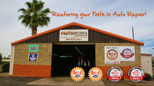 Auto Repair Shop «Faith Works Automotive», reviews and photos, 340 N Dobson Rd, Mesa, AZ 85201, USA