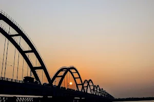 Godavari railway bridge image