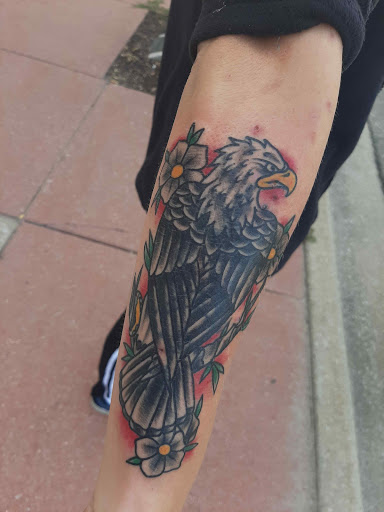 Explore waterfowl tattoo ideas, creative tattoo ideas in Lakeview, available at Backwoods Tattoo Studio