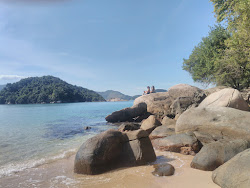 Foto de Praia da Ilha Pelada Pequena área selvagem