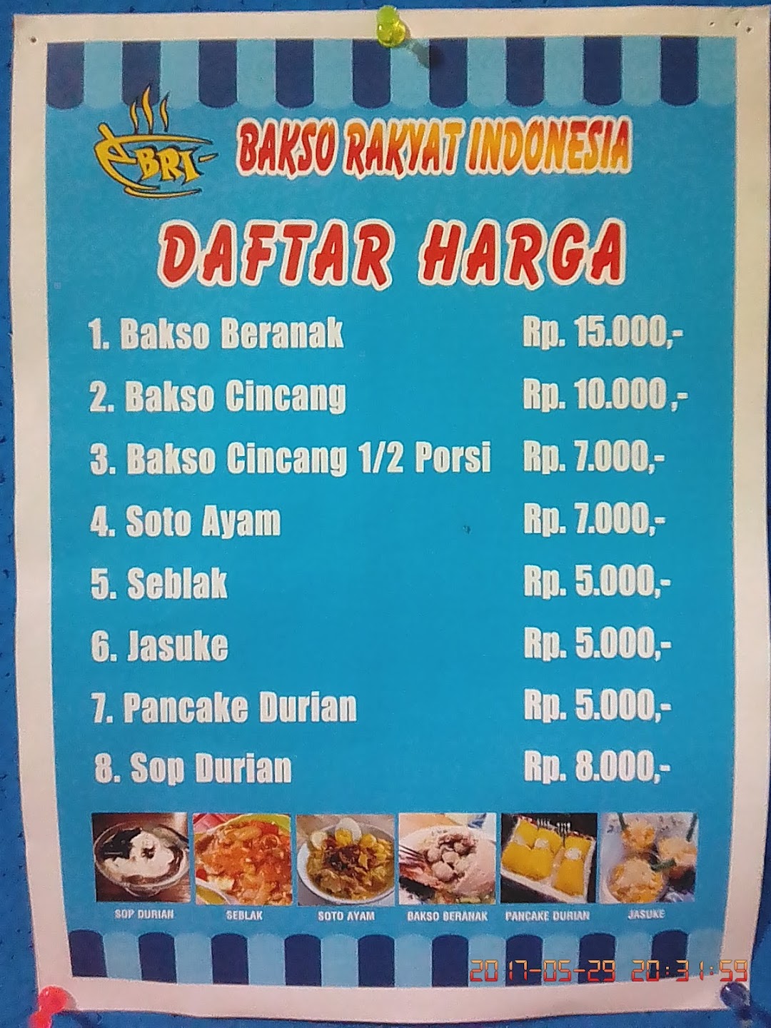 Warung Bakso BRI(Bakso Rakyat Indonesia)