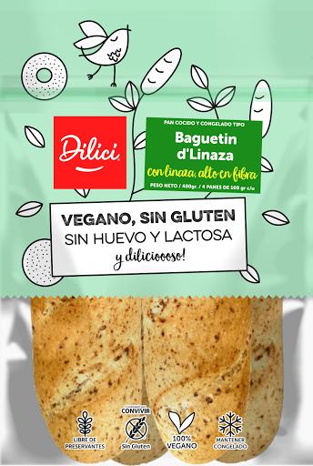 Dilici - Pan Sin Gluten - 100% Vegano