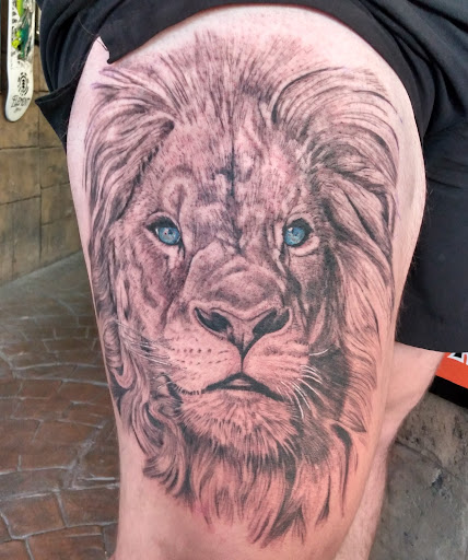 Explore gospel tattoo ideas, creative tattoo ideas in Garden Grove, available at Saints & Sinners Tattoo