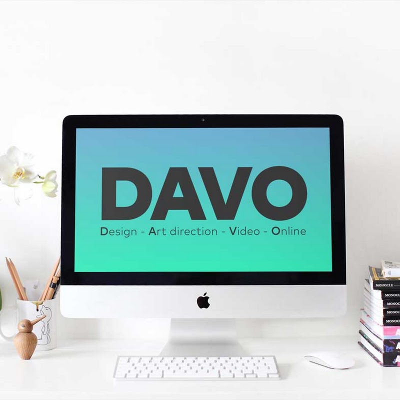 DAVO Website & Print Design