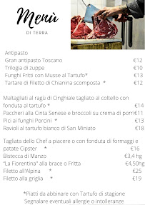 Il Poeta Ristorante Albergo Wine bar à Ponticelli menu