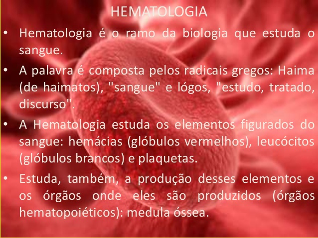 Hematologia Dra. Andrommeda Moreira