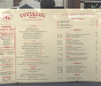 Restaurant Bouillon Morny à Deauville (la carte)