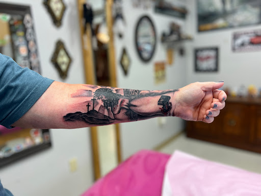 Explore animal crossing tattoo ideas, creative tattoo ideas in Loganville, available at Not Of This World Tattoo & Piercing