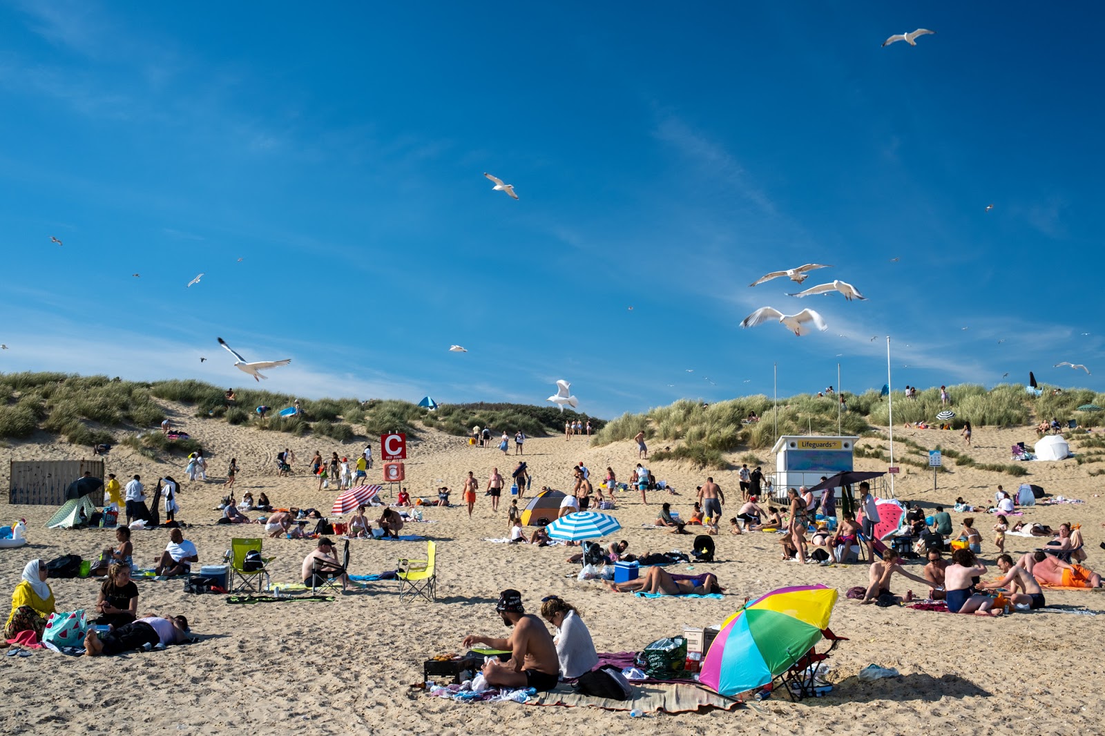 Camber sands beach'in fotoğrafı düz ve uzun ile birlikte
