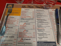 Restaurant La Halle Aux Grains à Vernon (le menu)