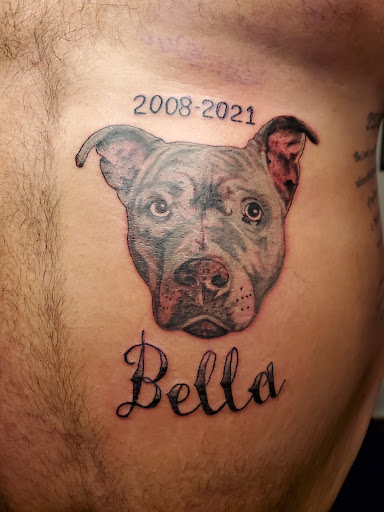 Explore swirl tattoo ideas, creative tattoo ideas in Inverness, available at The Perfect Spot Tattoos