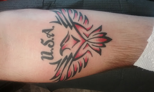 Explore tattoo ideas for military, creative tattoo ideas in Lakeland, available at Black Swan Tattoo