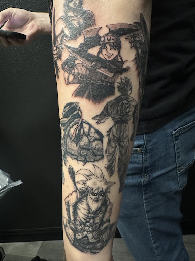 Explore body marker tattoo ideas, creative tattoo ideas in Merrillville, available at Sacred Moon Private Tattoo Studio