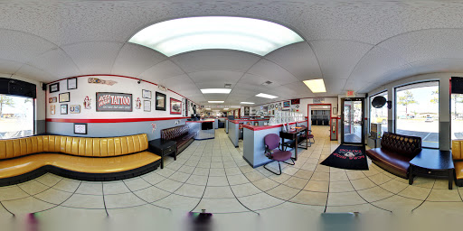 Explore mother son tattoo ideas, creative tattoo ideas in Myrtle Beach, available at Aces High Tattoo