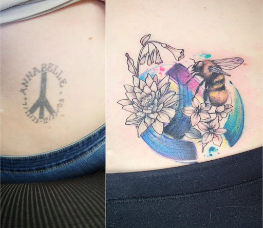 Explore tattoo time ideas, creative tattoo ideas in Kenosha, available at Kenosha Tattoo Company