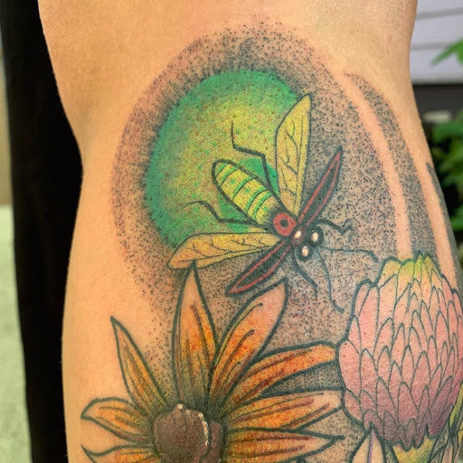 Explore simple mushroom tattoo ideas, creative tattoo ideas in Saint Augustine, available at Ms. Deborahs Fountain of Youth Tattoo & Body Piercing
