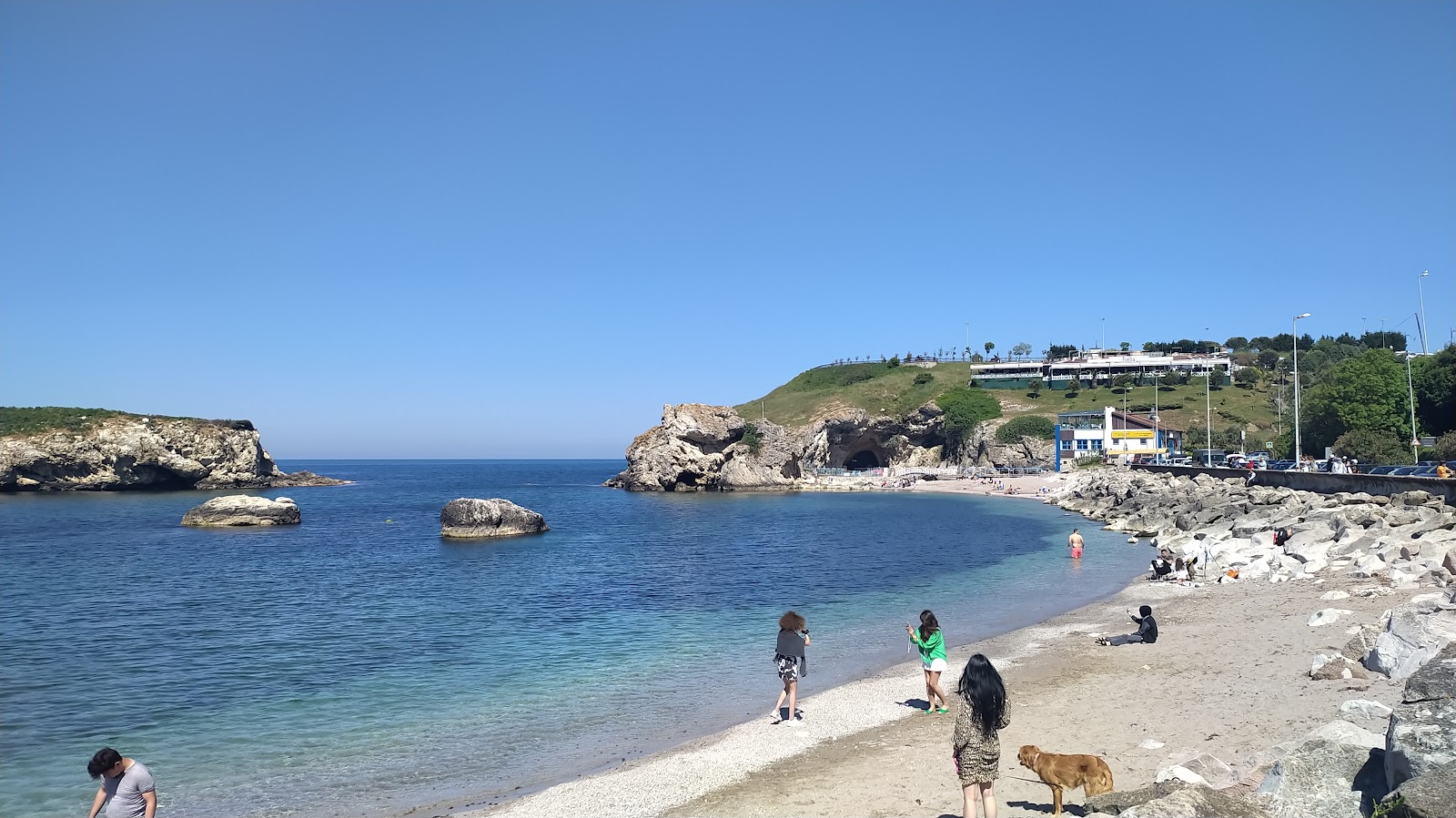 Foto von Sile Central Beach und die siedlung