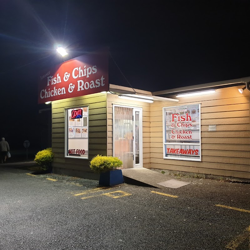 Turangi Fish And Chips Chicken, Roast And Pizza