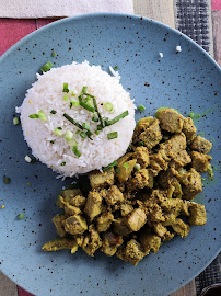 Poulet au curry du Restaurant créole SA KI BON (Restaurant , Café Lounge , Épicerie Fine) à Strasbourg - n°8