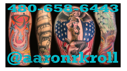 Explore sunflower and butterfly tattoo ideas, creative tattoo ideas in Peoria, available at Iron Key Tattoo Studio Inc.