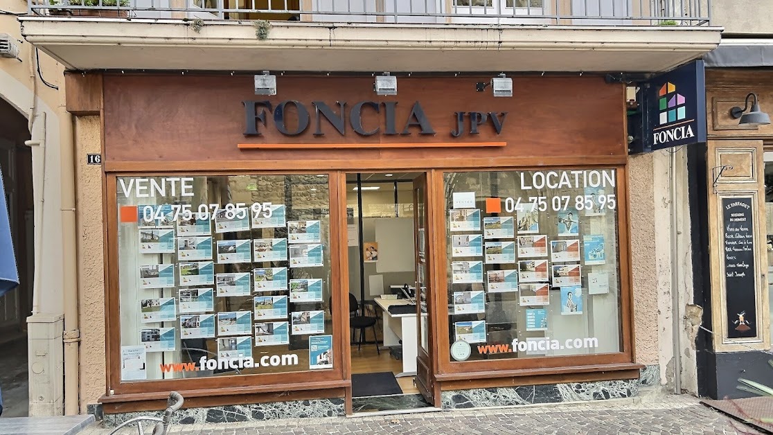 FONCIA | Agence Immobilière | Achat-Vente | Tournon-Sur-Rhône | Pl. SaintJulien à Tournon-sur-Rhône (Ardèche 07)