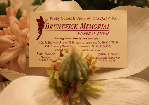 Funeral Home «Brunswick Memorial Home», reviews and photos, 454 Cranbury Rd, East Brunswick, NJ 08816, USA