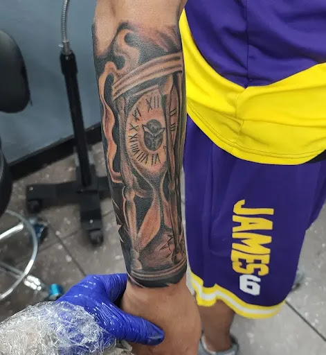 Explore st christopher tattoo ideas, creative tattoo ideas in Rio Grande City, available at RG INK