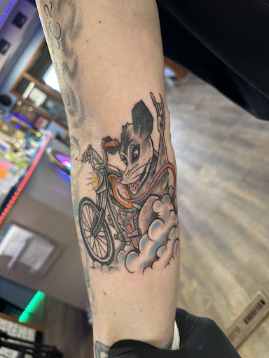 Explore rose tattoo ideas for women, creative tattoo ideas in Forest Lake, available at Electric Blue Tattoo Co.