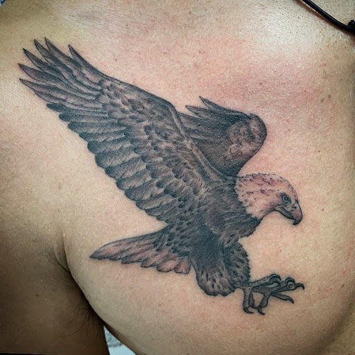 Explore anime symbol tattoo ideas, creative tattoo ideas in Delaware, available at Rose & Web Tattoo