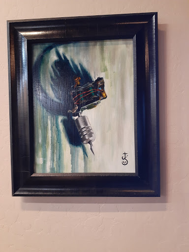 Explore husband's name tattoo ideas, creative tattoo ideas in Peoria, available at Black Castle Art Co.